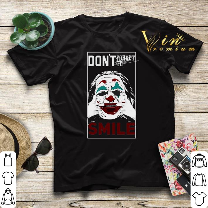 Joaquin Phoenix Joker don t forget to smile shirt sweater 4 - Joaquin Phoenix Joker don't forget to smile shirt sweater