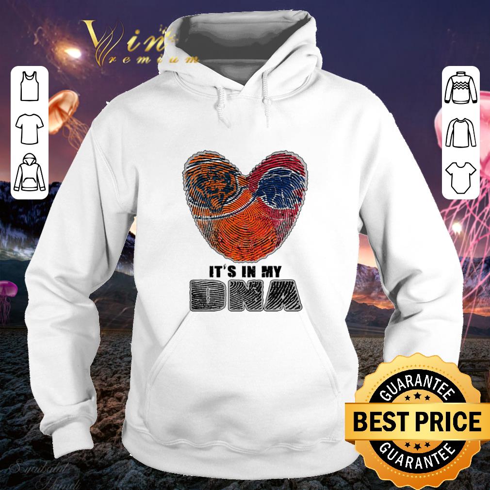 Love Chicago Bears Chicago Cubs it s in my DNA shirt 4 - Love Chicago Bears Chicago Cubs it's in my DNA shirt