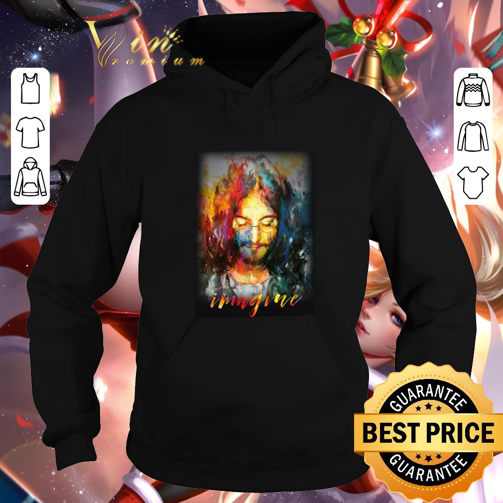 Official Painting John Lennon imagine shirt Official Painting John Lennon imagine shirt 4 - Official Painting John Lennon imagine shirt