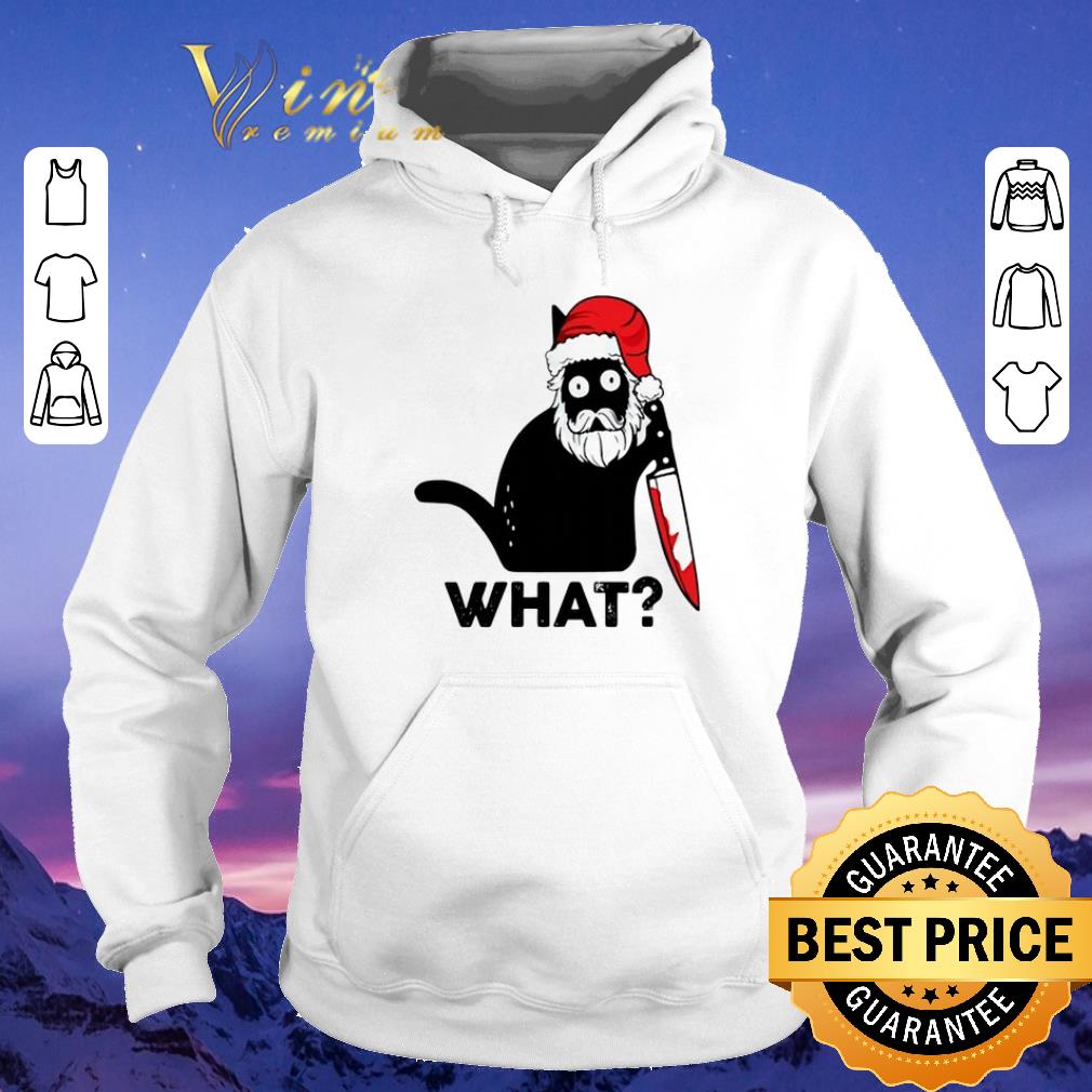 Official Santa Black Cat With Knife What Murderous shirt sweater Official Santa Black Cat With Knife What Murderous shirt sweater 4 - Official Santa Black Cat With Knife What Murderous shirt sweater