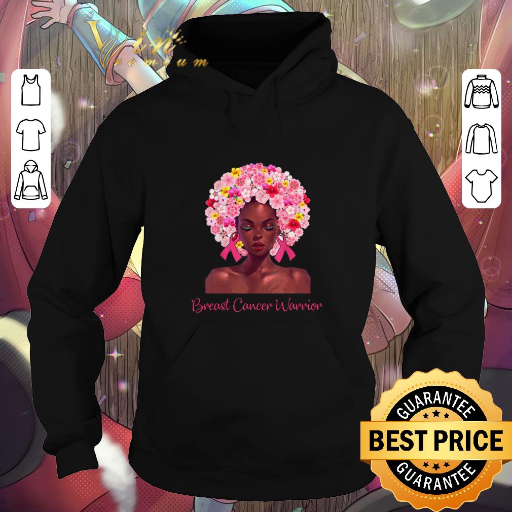 Premium Black girl Pink Breast Cancer Warrior shirt 4 1 - Premium Black girl Pink Breast Cancer Warrior shirt