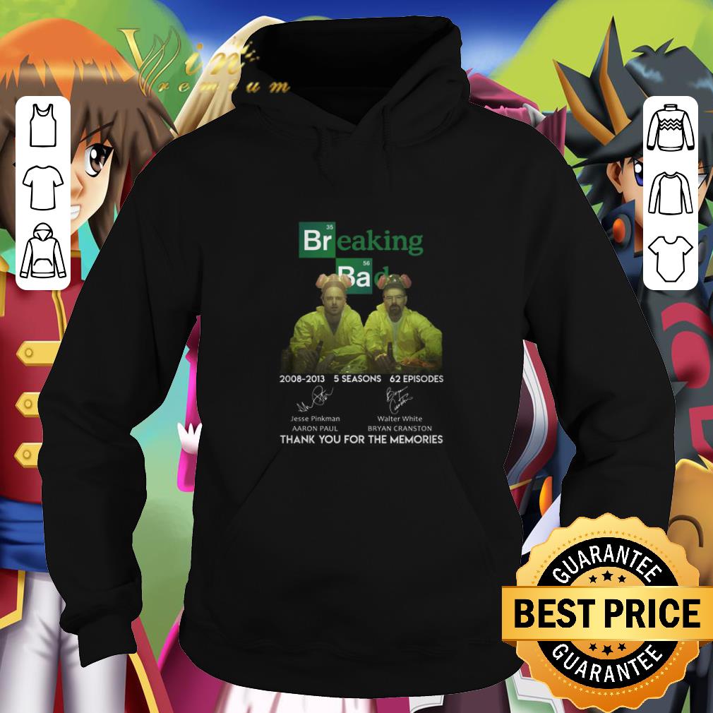 Premium El Camino Breaking Bad 2008 2013 thank you for the memories shirt 4 - Premium El Camino Breaking Bad 2008-2013 thank you for the memories shirt