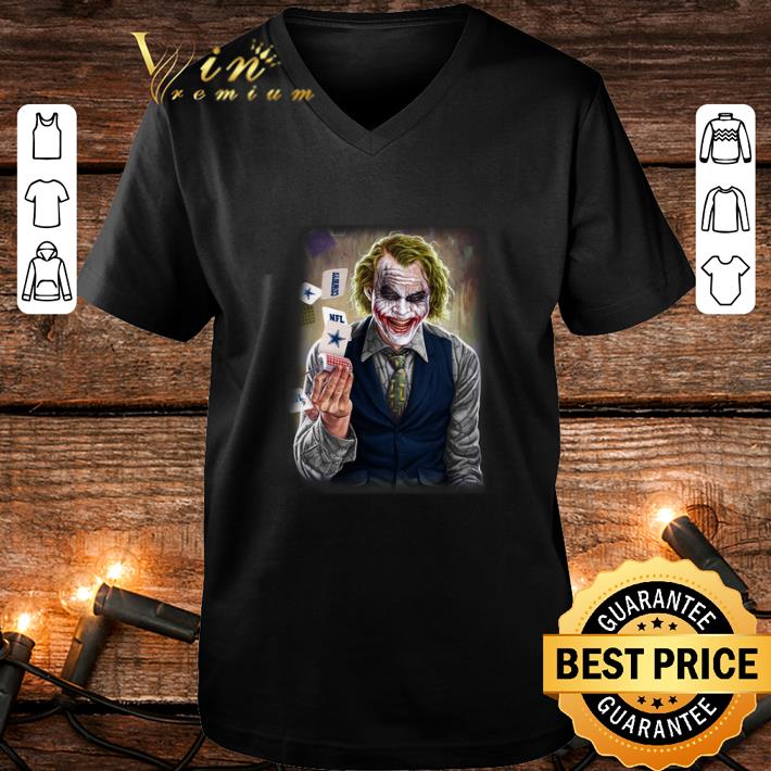 Premium Joker Heath Ledger Cowboys NFL Cards shirt Premium Joker Heath Ledger Cowboys NFL Cards shirt 4 - Premium Joker Heath Ledger Cowboys NFL Cards shirt