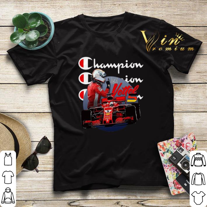 Signature Champion Sebastian Vettel shirt 4 - Signature Champion Sebastian Vettel shirt