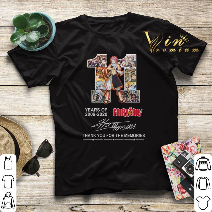 Thank you for the memories 11 Years of Fairy Tail 2009-2020 shirt Thank you for the memories 11 Years of Fairy Tail 2009 2020 shirt 4 - Thank you for the memories 11 Years of Fairy Tail 2009-2020 shirt
