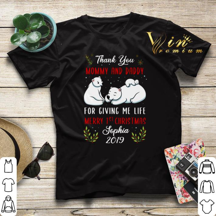 Thank you mommy and daddy for giving me life Merry 1st Christmas shirt sweater 4 - Thank you mommy and daddy for giving me life Merry 1st Christmas shirt sweater