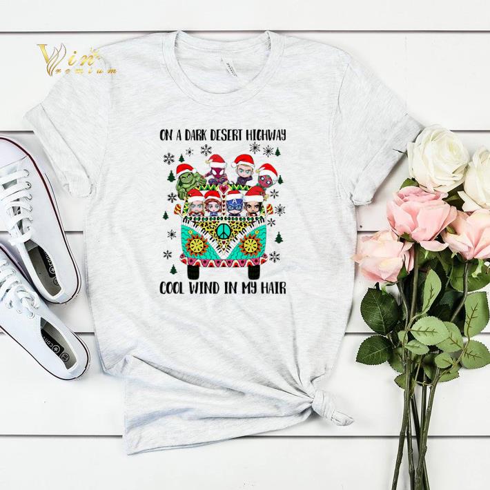 Avengers Hippie on a dark desert highway cool wind in my hair Christmas shirt sweater 4 - Avengers Hippie on a dark desert highway cool wind in my hair Christmas shirt sweater