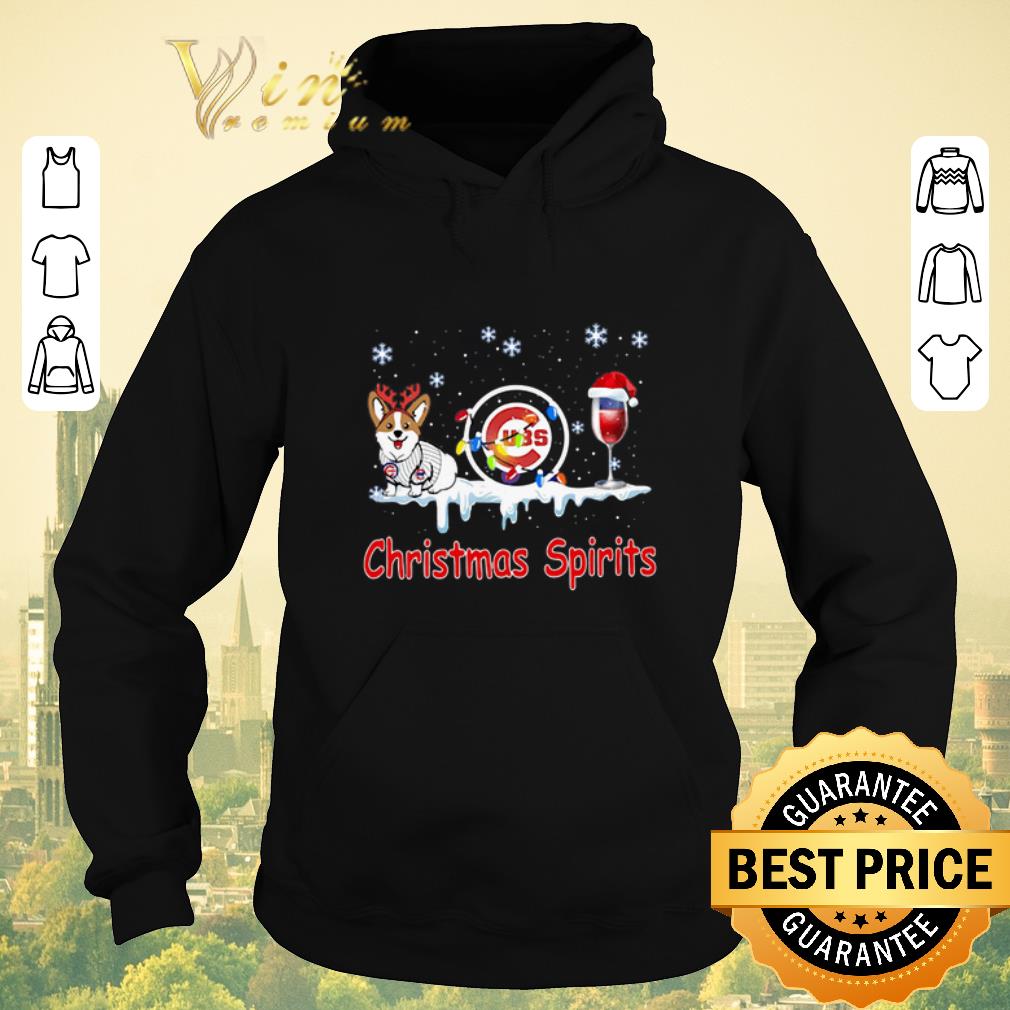 Awesome Chicago Cubs Corgi Christmas Spirit shirt sweater 4 - Awesome Chicago Cubs Corgi Christmas Spirit shirt sweater