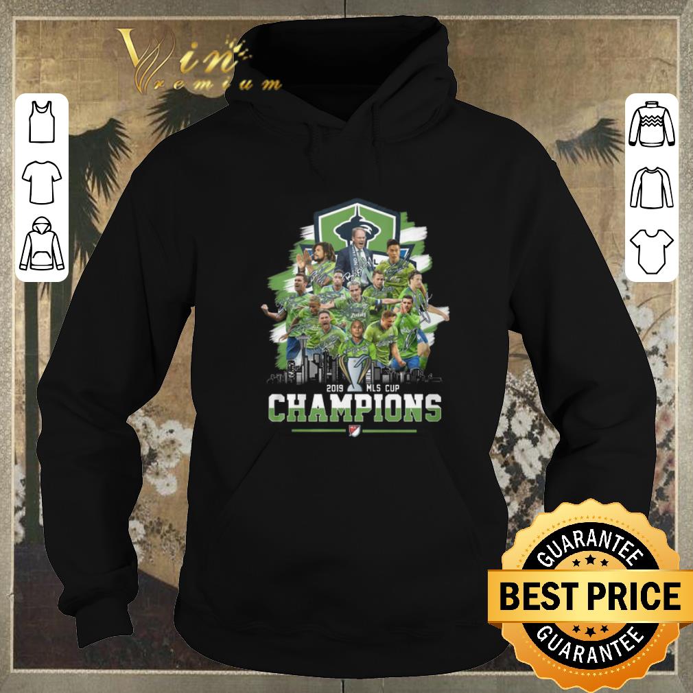 Awesome Seattle Sounders FC 2019 MLS Cup Champions shirt sweater 4 - Awesome Seattle Sounders FC 2019 MLS Cup Champions shirt sweater