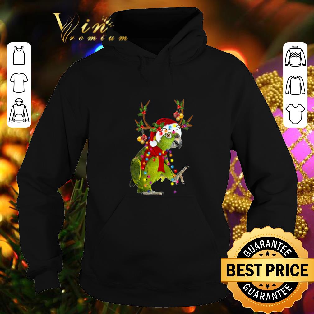 Cool Parrot reindeer Christmas light shirt 4 - Cool Parrot reindeer Christmas light shirt