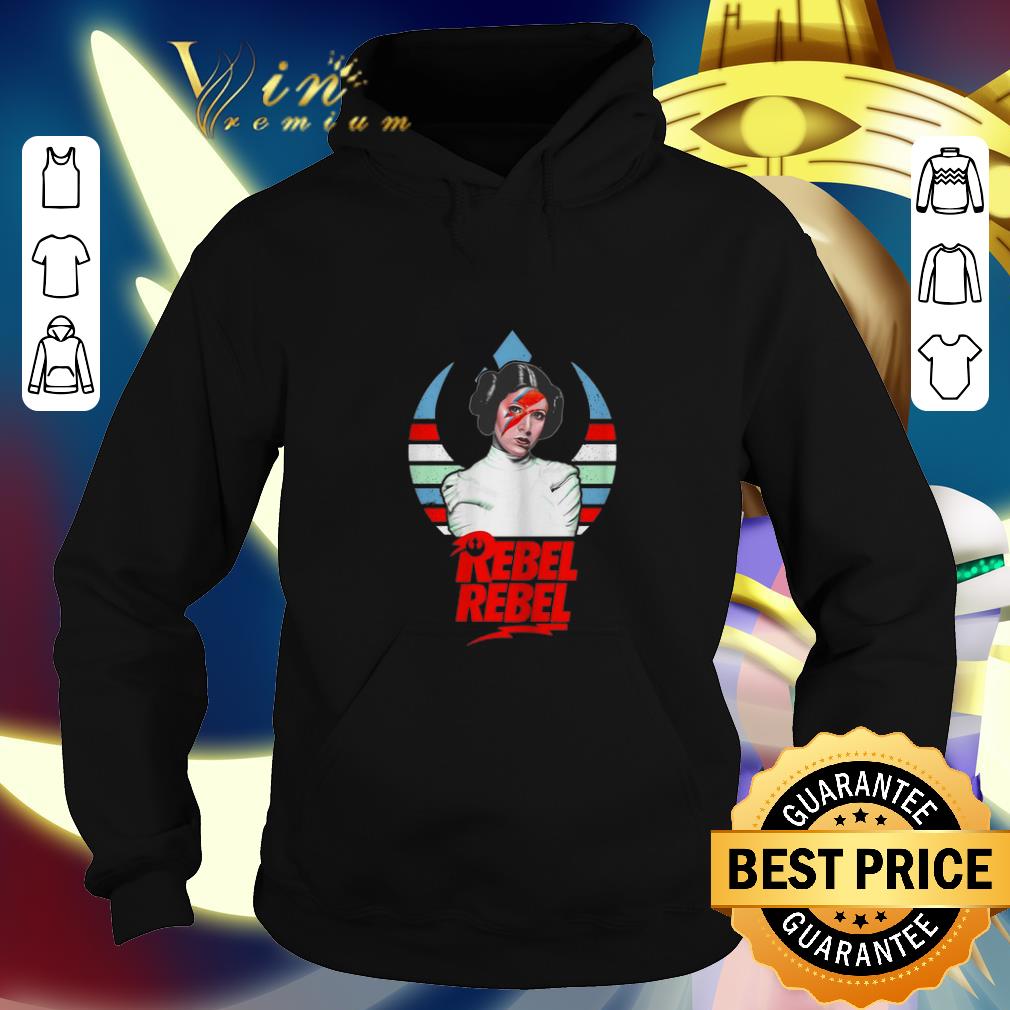 Cool Princess Leia David Bowie Rebel Rebel shirt 4 - Cool Princess Leia David Bowie Rebel Rebel shirt