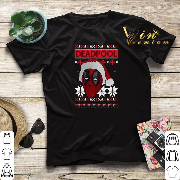 Deadpool Santa Hat Ugly Christmas shirt sweater Deadpool Santa Hat Ugly Christmas shirt sweater 4 - Deadpool Santa Hat Ugly Christmas shirt sweater