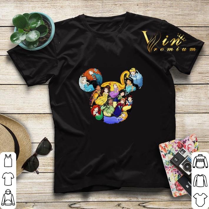 Disney Princess Mickey head shirt sweater 4 - Disney Princess Mickey head shirt sweater