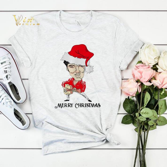 Elvis Presley santa Merry Christmas shirt 4 - Elvis Presley santa Merry Christmas shirt