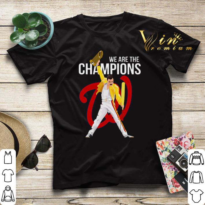 Freddie Mercury Washington Nationals we are the champions shirt sweater 4 - Freddie Mercury Washington Nationals we are the champions shirt sweater