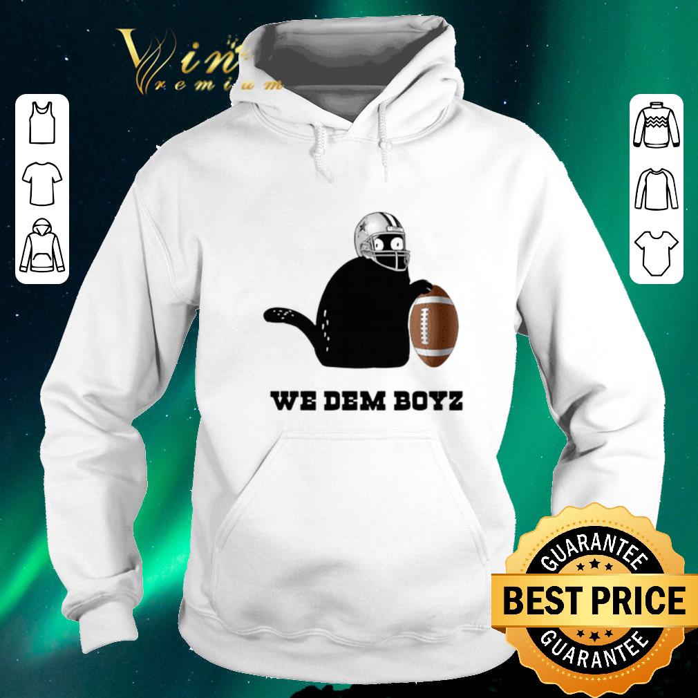 Funny Black Cat Dallas Cowboys We Dem Boyz shirt sweater 4 - Funny Black Cat Dallas Cowboys We Dem Boyz shirt sweater