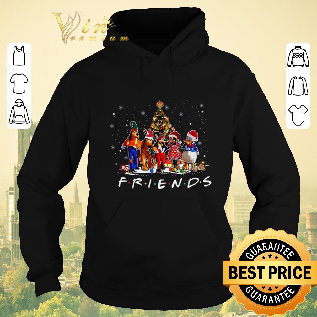 Funny Friends Mickey Mouse characters Christmas tree Disney shirt sweater 4 - Funny Friends Mickey Mouse characters Christmas tree Disney shirt sweater