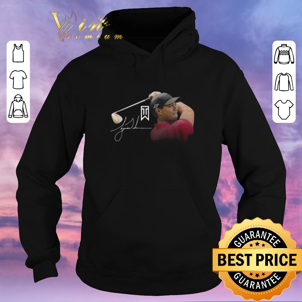 Funny Signature Tiger Woods golf player shirt 4 - Funny Signature Tiger Woods golf player shirt