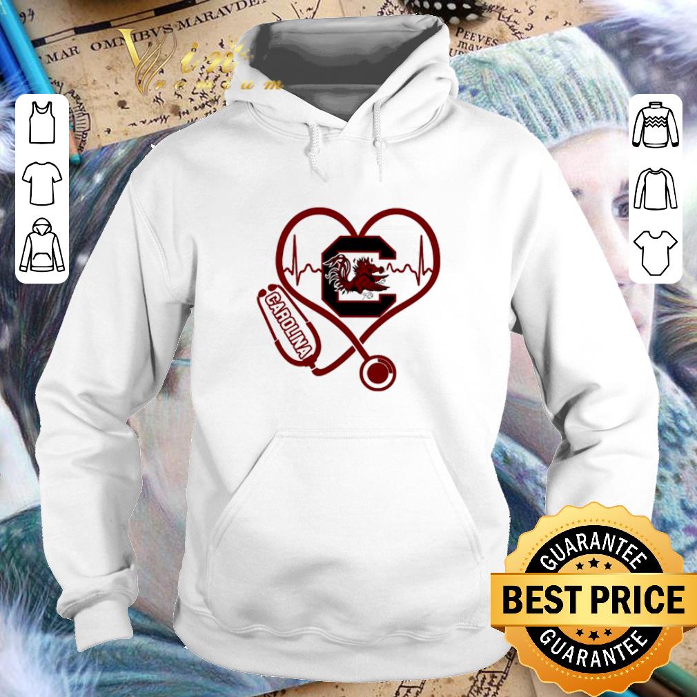 Hot Heartbeat love Carolina Gamecocks nurse shirt Hot Heartbeat love Carolina Gamecocks nurse shirt 4 - Hot Heartbeat love Carolina Gamecocks nurse shirt