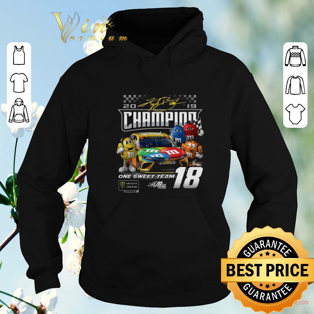Hot M M s Kyle Busch Joe Gibbs Racing Team Monster Energy Champion shirt sweater 4 - Hot M&M's Kyle Busch Joe Gibbs Racing Team Monster Energy Champion shirt sweater
