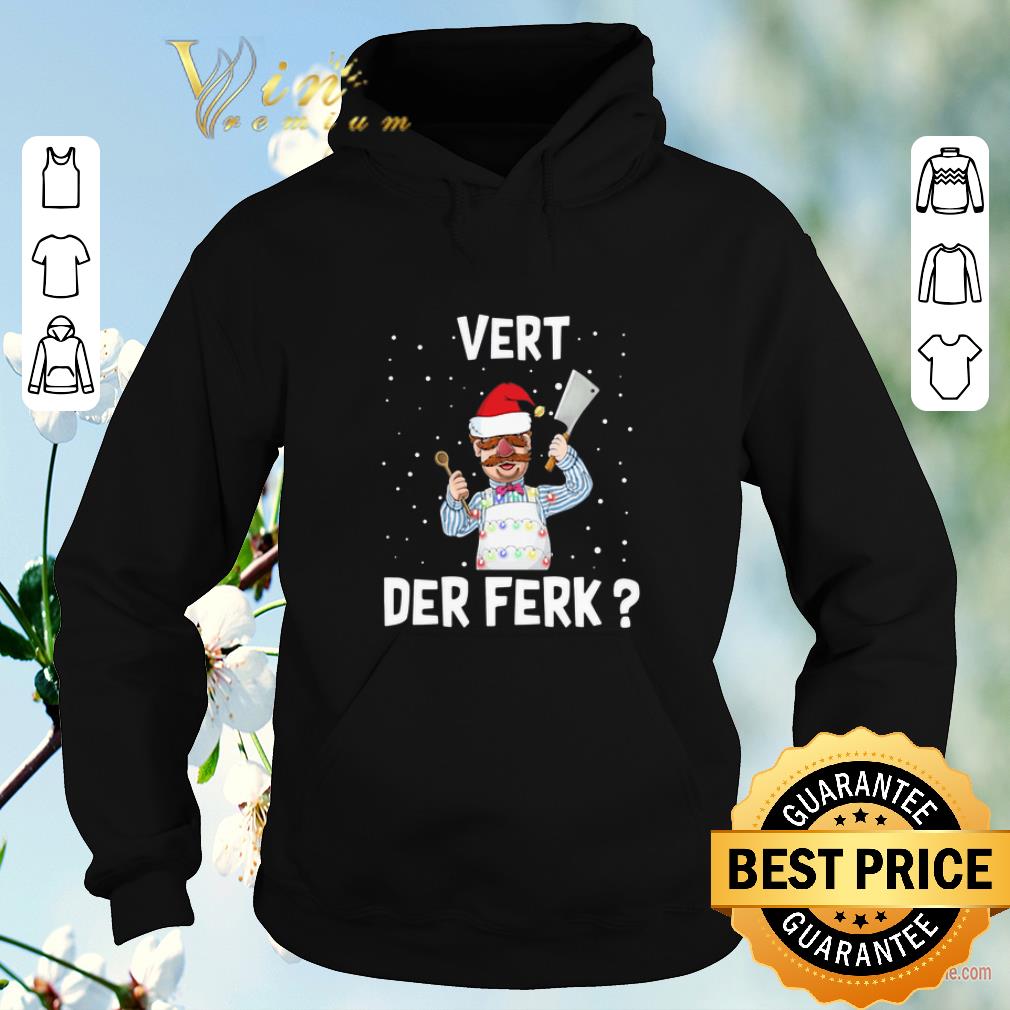 Hot Santa Chef Vert Der Ferk Christmas shirt sweater 4 - Hot Santa Chef Vert Der Ferk Christmas shirt sweater