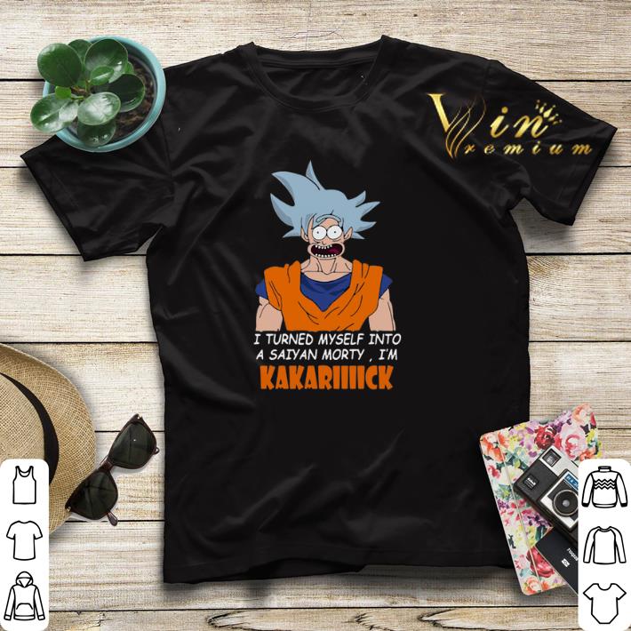I Turned Myself Into A Saiyan Morty I m Kakariiiick shirt sweater 4 - I Turned Myself Into A Saiyan Morty I'm Kakariiiick shirt sweater