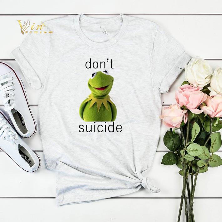 Kermit The Frog Don t Suicide shirt sweater 4 - Kermit The Frog Don't Suicide shirt sweater