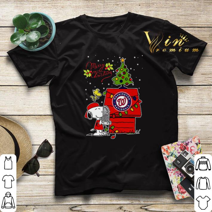 Merry Christmas Washington Nationals Snoopy Woodstock shirt 4 - Merry Christmas Washington Nationals Snoopy Woodstock shirt