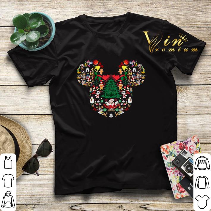 Mickey head We wish you a Merry Christmas shirt sweater 4 - Mickey head We wish you a Merry Christmas shirt sweater