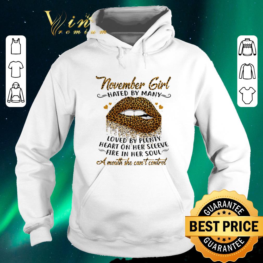 Nice Lips november girl hated by many loved by plenty heart on her shirt sweater 4 - Nice Lips november girl hated by many loved by plenty heart on her shirt sweater