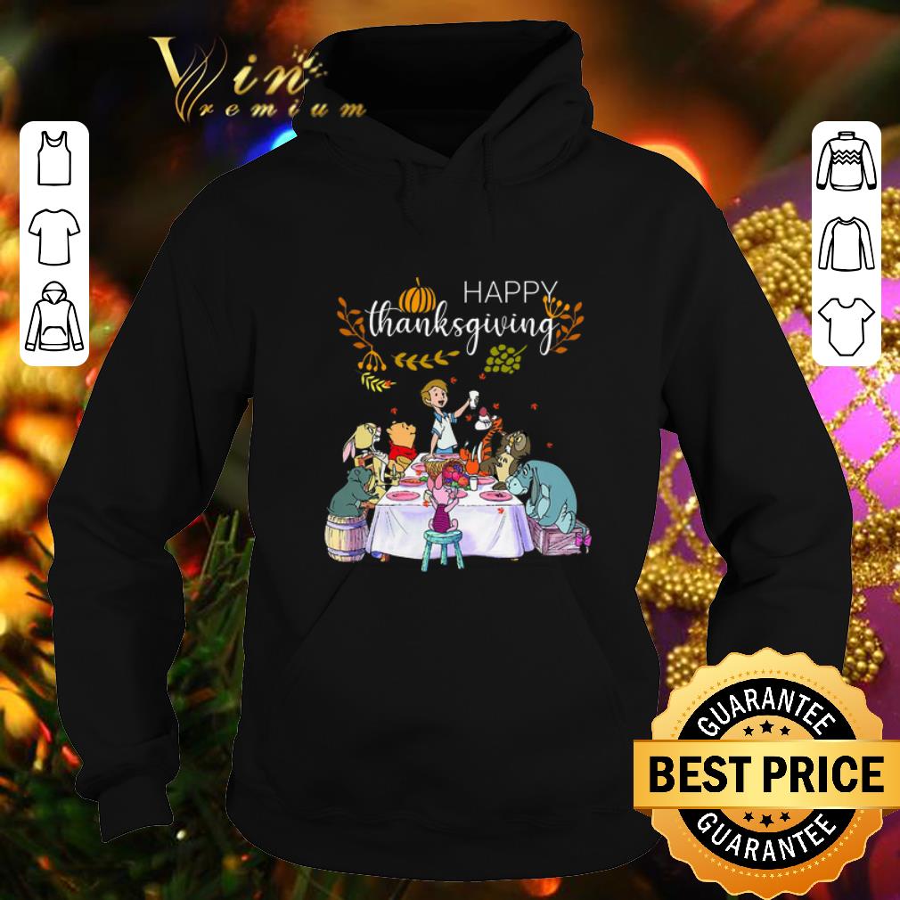 Nice Win the Pooh Happy thanksgiving shirt Nice Win the Pooh Happy thanksgiving shirt 4 - Nice Win the Pooh Happy thanksgiving shirt