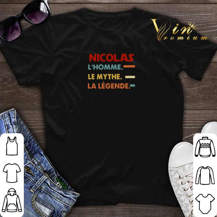 Nicolas L homme Le Mythe La legende shirt sweater 1 - Nicolas L'homme Le Mythe La legende shirt sweater