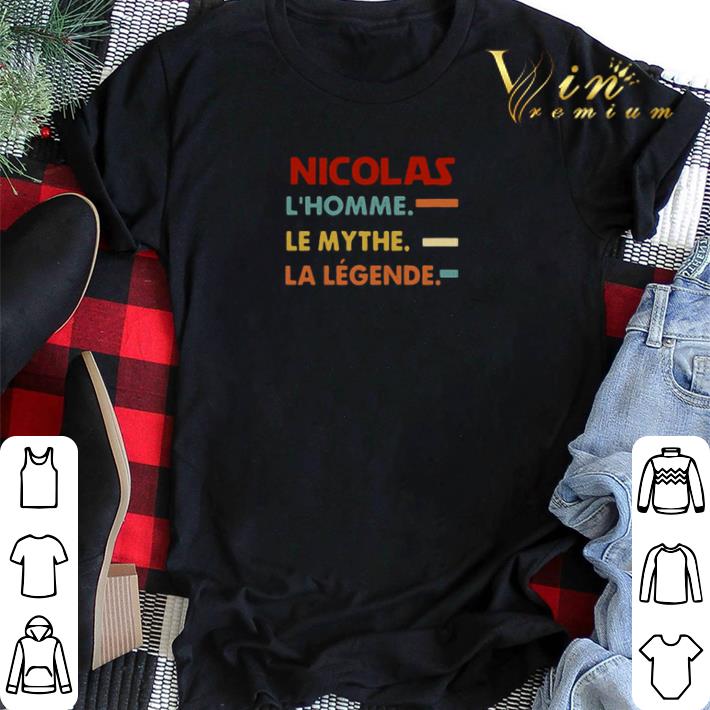 Nicolas L homme Le Mythe La legende shirt sweater 2 - Nicolas L'homme Le Mythe La legende shirt sweater