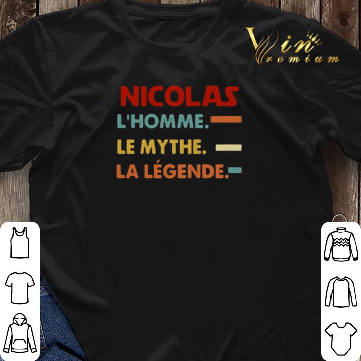 Nicolas L homme Le Mythe La legende shirt sweater 3 - Nicolas L'homme Le Mythe La legende shirt sweater