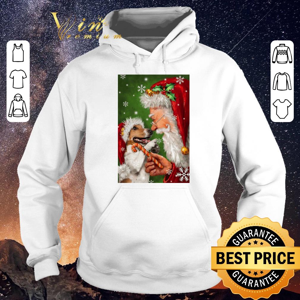 Official Jack Russell Smile With Santa Christmas shirt sweater Official Jack Russell Smile With Santa Christmas shirt sweater 4 - Official Jack Russell Smile With Santa Christmas shirt sweater