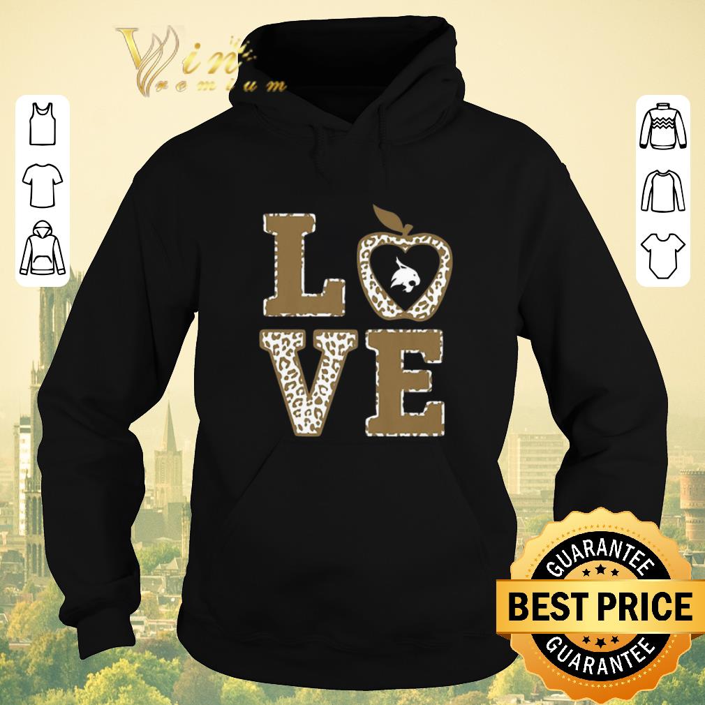 Official Love Texas State Bobcats Heart shirt sweater 4 - Official Love Texas State Bobcats Heart shirt sweater