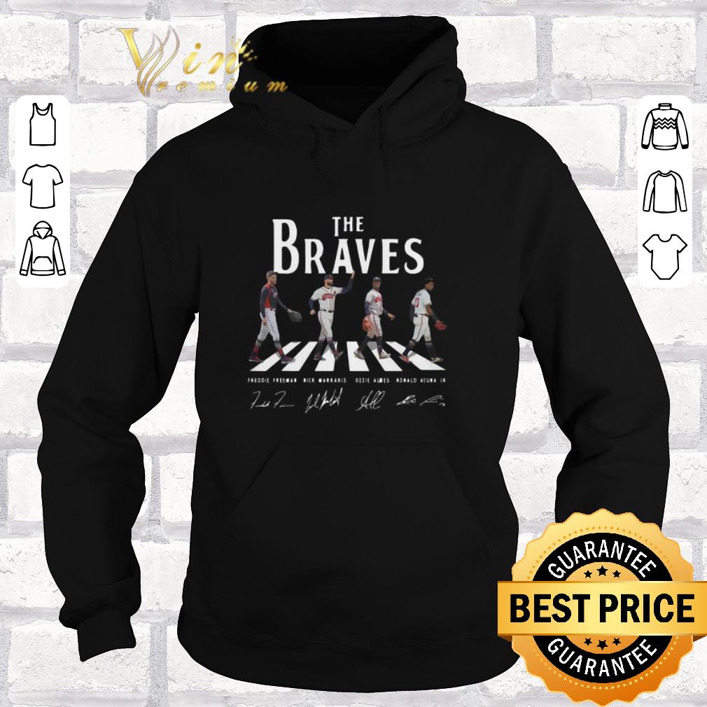 Official Signatures Atlanta Braves The Braves Abbey Road shirt Official Signatures Atlanta Braves The Braves Abbey Road shirt 4 - Official Signatures Atlanta Braves The Braves Abbey Road shirt