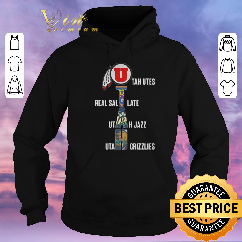 Official Utah Utah Utes Real Salt Late Utah Jazz Utah Grizzlies shirt sweater 4 - Official Utah Utah Utes Real Salt Late Utah Jazz Utah Grizzlies shirt sweater