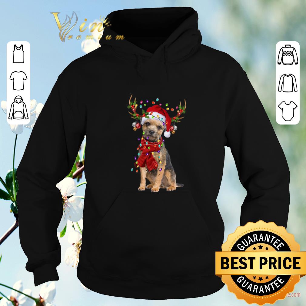 Original Border Terrier Reindeer Christmas shirt sweater 4 - Original Border Terrier Reindeer Christmas shirt sweater
