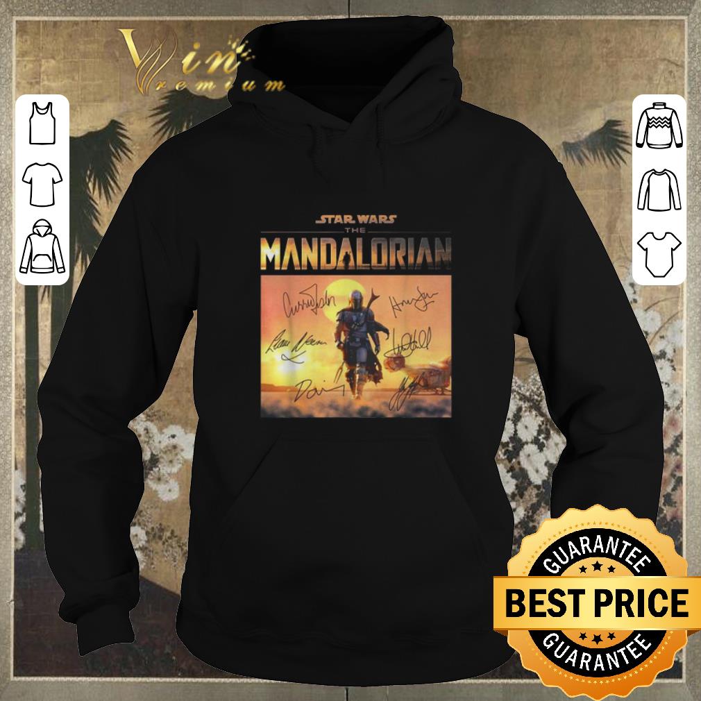 Original Signatures Star Wars the Mandalorian shirt 4 - Original Signatures Star Wars the Mandalorian shirt