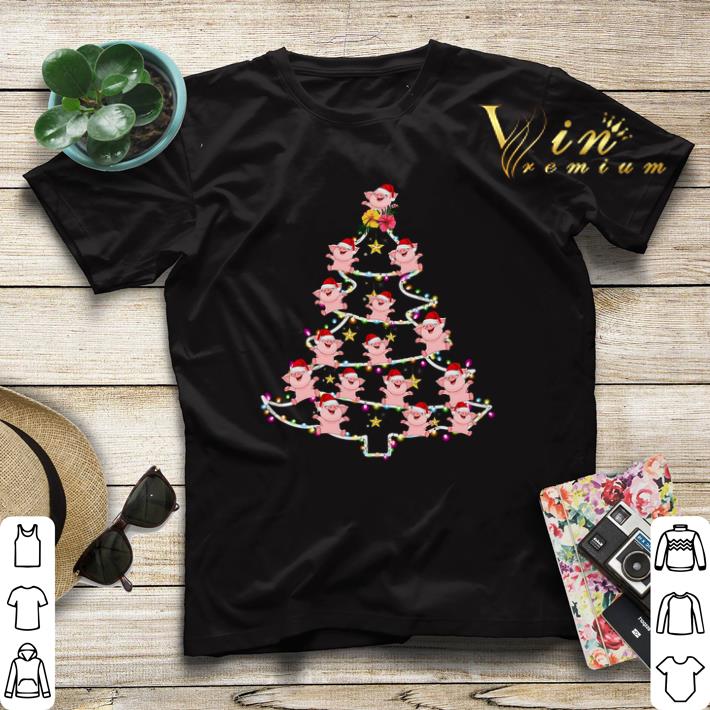 Pigs Merry Christmas Tree Lights shirt sweater Pigs Merry Christmas Tree Lights shirt sweater 4 - Pigs Merry Christmas Tree Lights shirt sweater