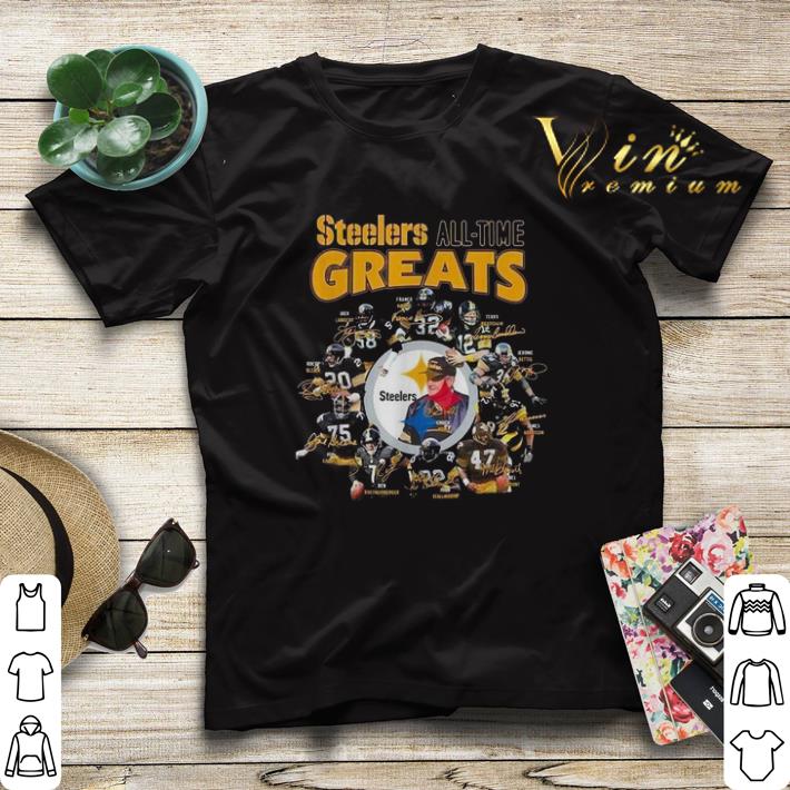Pittsburgh Steelers all time greats players Signatures shirt 4 - Pittsburgh Steelers all time greats players Signatures shirt