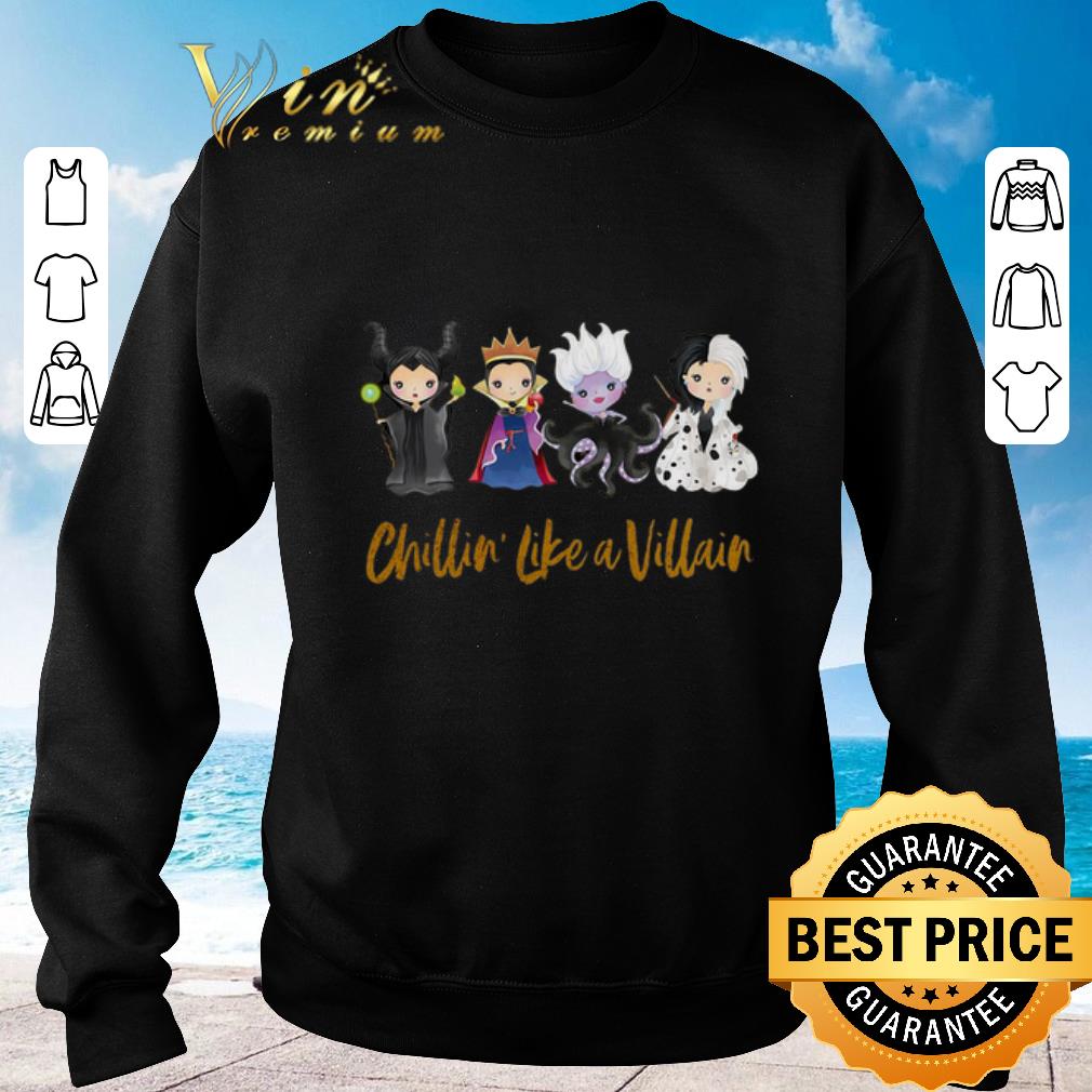 Premium Halloween Maleficent Chillin Like A Villain Disney shirt 2020 4 - Premium Halloween Maleficent Chillin' Like A Villain Disney shirt 2020