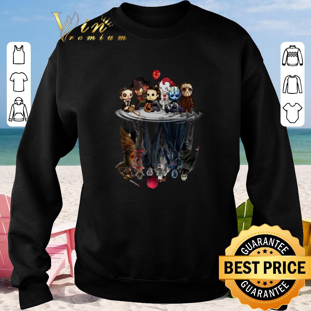 Premium Horror movie characters water mirror reflection Halloween shirt 2020 Premium Horror movie characters water mirror reflection Halloween shirt 2020 4 - Premium Horror movie characters water mirror reflection Halloween shirt 2020