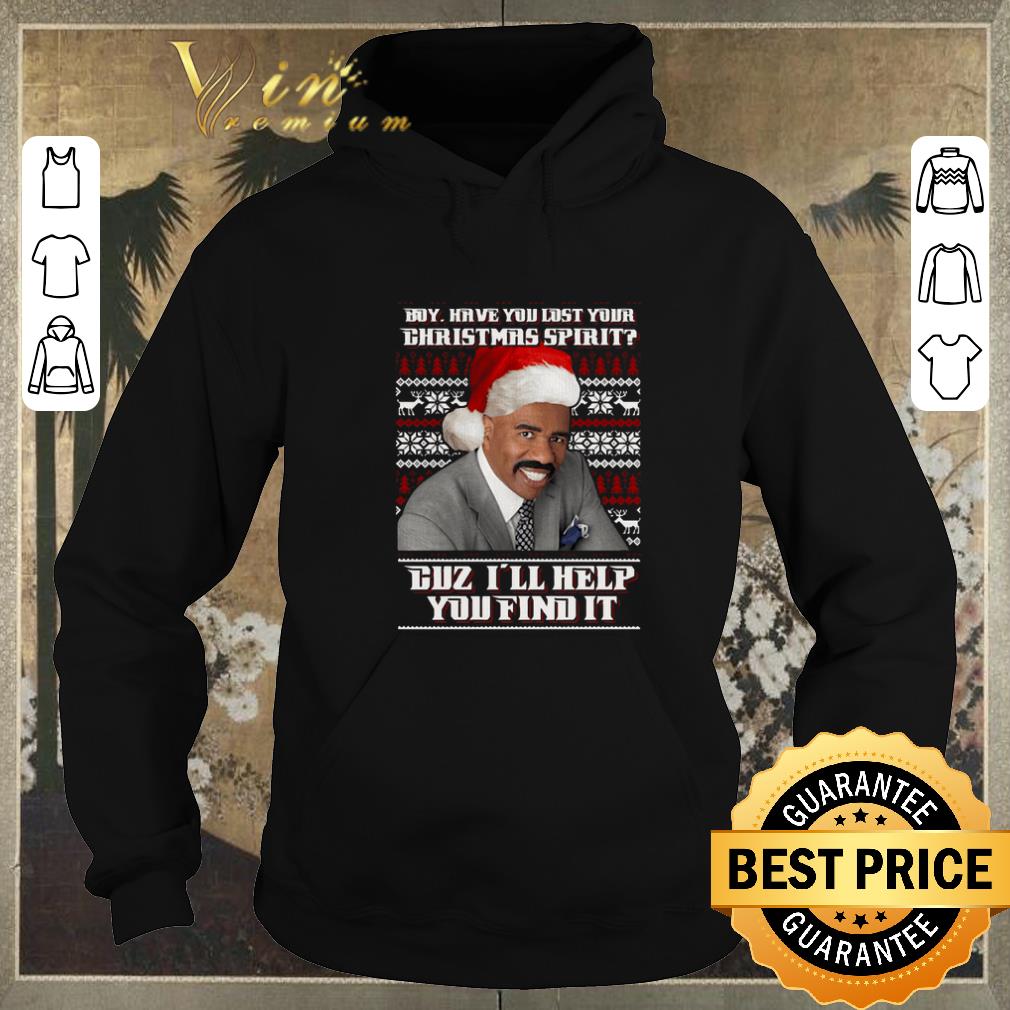 Premium Steve Harvey Boy have you lost your Christmas spirit duz I'll help you find it sweater 2019 Premium Steve Harvey Boy have you lost your Christmas spirit duz I ll help you find it sweater 2019 4 - Premium Steve Harvey Boy have you lost your Christmas spirit duz I'll help you find it sweater 2019