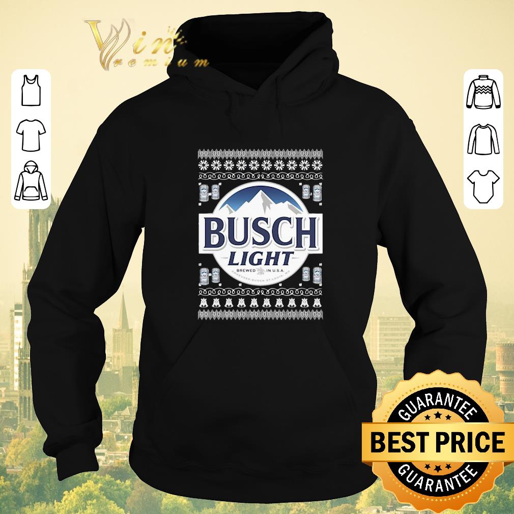 Pretty Christmas Busch Light Beer Ugly shirt 4 1 - Pretty Christmas Busch Light Beer Ugly shirt