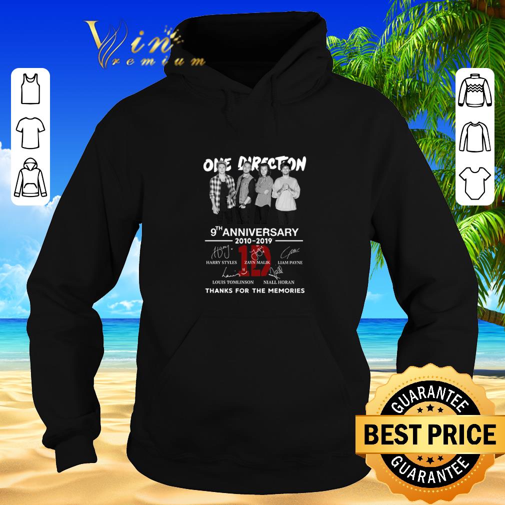 Pretty One Direction 9th anniversary 2010-2019 thanks for the memories shirt sweater 2019 Pretty One Direction 9th anniversary 2010 2019 thanks for the memories shirt sweater 2019 4 - Pretty One Direction 9th anniversary 2010-2019 thanks for the memories shirt sweater 2019