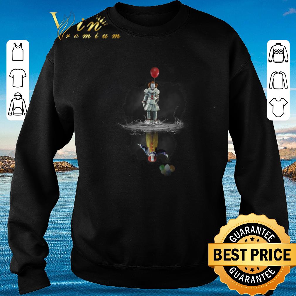 Pretty Pennywise reflection Water mirror Stephen King s IT The Clown shirt sweater 2020 4 - Pretty Pennywise reflection Water mirror Stephen King's IT The Clown shirt sweater 2020