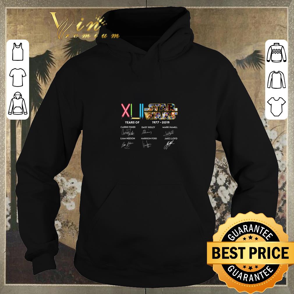 Pretty Signatures XLII 42 years of Star Wars 1977 2019 shirt 4 - Pretty Signatures XLII 42 years of Star Wars 1977-2019 shirt