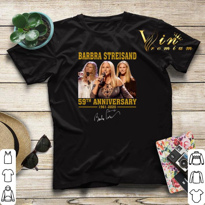 Signature Barbra Streisand 59th Anniversary 1961 2020 shirt 4 - Signature Barbra Streisand 59th Anniversary 1961-2020 shirt
